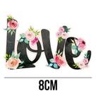 Aplique de MDF e Papel - Love Preto APM8 - 986