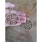 Aplique de Natal Tag MDF Decorativo Enfeite 20 unidades