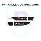 Aplique De Paralama Adesivo Fiat Palio Resinado