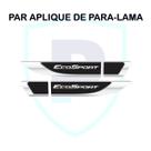 Aplique De Paralama Ford Ecosport Resinado