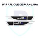 Aplique De Paralama Hyundai Hb20s Resinado