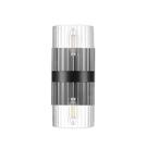 Aplique de Pared GLOBE Electric 65000050 de 2 Luces Negro Mate