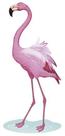 Aplique Decoupage Flamingo Apm8-872 Em Papel E Mdf 8cm Litoarte