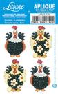 Aplique Decoupage Galinhas Apm3-184 em Papel e Mdf 3cm Litoarte Aplique Decoupage Galinhas Apm3-184 em Papel e Mdf 3cm Litoarte