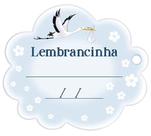 Aplique Decoupage Lembracinha Menino APM8-1017 em Papel e MDF 8cm Litoarte