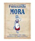 Aplique Decoupage RÓTulo Felicidade Apm8-757 Em Papel E Mdf 8cm Litoarte