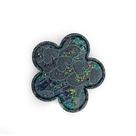 Aplique Flor Rendado Azul - 4,5cm - 2 Un - Artegift - Rizzo