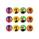 Aplique Imp em EVA - Lady Bug - 12 unidades - Piffer - Rizzo