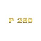Aplique Inox Dourado Potência - Para Scania NTG P280 Aplique Inox Dourado Potência - Para Scania NTG P280