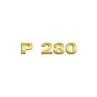 Aplique Inox Dourado Potência - Para Scania NTG P280 Aplique Inox Dourado Potência - Para Scania NTG P280