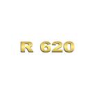 Aplique Inox Dourado Potência - Para Scania NTG R620 Aplique Inox Dourado Potência - Para Scania NTG R620