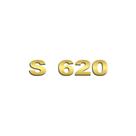 Aplique Inox Dourado Potência - Para Scania NTG S620 Aplique Inox Dourado Potência - Para Scania NTG S620