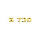 Aplique Inox Dourado Potência - Para Scania NTG S730 Aplique Inox Dourado Potência - Para Scania NTG S730