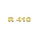 Aplique Inox Potência - Para NTG R410 - Dourado