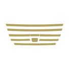 Aplique Interno Grade Frontal Para Daf XF Dourado - Conjunto Aplique Interno Grade Frontal Para Daf XF Dourado - Conjunto
