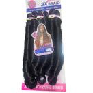 Aplique Jumbo Trança Com Cachos Na Ponta Curl French Braid