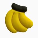 Aplique Kit 10 Peças Banana Emborrachado