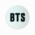 Aplique Kit 10 Peças BTS Logo Emborrachado