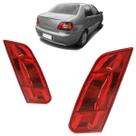 Aplique Lanterna Traseira Siena Fire 2005 A 2011 Porta Malas Rubi