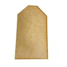 Aplique Laser MDF - Tag Retangular 14x8 cm - 2 unidades