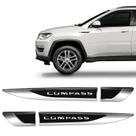Aplique Lateral Jeep Compass Emblema Resinado Do Para-Lama