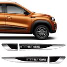 Aplique Lateral Kwid Intense 2018 2019 2020 Emblema Resinado