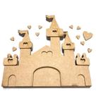 Aplique MDF CS - Happy - Mini álbum Castelo