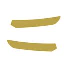 Aplique Meio Grade Acima Farol Para Daf XF - Dourado - Par Aplique Meio Grade Acima Farol Para Daf XF - Dourado - Par