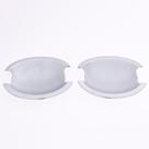 Aplique Modelo Concha Cromada Palio 2008 até 2011 2 Portas Serauto
