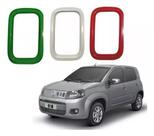 Aplique Moldura Itália Grade Fiat Novo Uno 2011 12 13 14 15