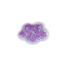 Aplique Nuvem Incolor Lilás - 6cm - 2 Un - Artegift - Rizzo