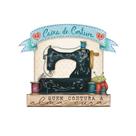 Aplique Papel Decoupage em Mdf Caixa de Costura Apm8-1363 8cm Litoarte Aplique Papel Decoupage em Mdf Caixa de Costura Apm8-1363 8cm Litoarte