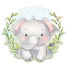 Aplique Papel Decoupage em Mdf Safari Elefante Apm12-154 12cm Litoarte Aplique Papel Decoupage em Mdf Safari Elefante Apm12-154 12cm Litoarte