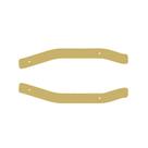 Aplique Soleira Para Scania G/R S4/S5 2014 2015 Dourada Par