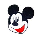 Aplique termocolante mickey mouse 8 cm unidade Aplique termocolante mickey mouse 8 cm unidade