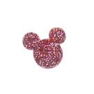 Aplique Urso Canutilho Rosa Dourado - 6cm - 2 Un - Artegift - Rizzo Aplique Urso Canutilho Rosa Dourado - 6cm - 2 Un - Artegift - Rizzo