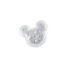 Aplique Urso Incolor Branco - 5cm - 2 Un - Artegift - Rizzo