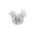 Aplique Urso Incolor Pérola Branco - 5cm - 2 Un - Artegift - Rizzo Aplique Urso Incolor Pérola Branco - 5cm - 2 Un - Artegift - Rizzo