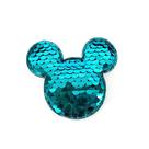 Aplique Urso Paetê Azul - 6,5cm - 2 Un - Artegift - Rizzo Aplique Urso Paetê Azul - 6,5cm - 2 Un - Artegift - Rizzo