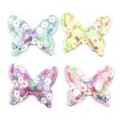 Apliques almofadados para artesanato e decoração - borboletas - kit c/ 4 unid Apliques almofadados para artesanato e decoração - borboletas - kit c/ 4 unid