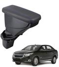Apoio De Braço Chevrolet Cobalt Couro Grafite Costura Azul Apoio De Braço Chevrolet Cobalt Couro Grafite Costura Azul