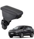 Apoio De Braço Chevrolet Tracker Couro Grafite Cost. Branca