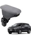 Apoio De Braço Chevrolet Tracker Tecido Cinza Sem Costura
