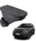 Apoio De Braço Citroen Aircross Couro Grafite Sem Costura