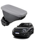 Apoio De Braço Citroen C3 Couro Cinza Costura Cinza