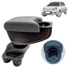 Apoio de Braço Com Porta Copos Ford Ka 2008 2009 Até 2013 Cinza