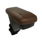 Apoio de braço Fiat Argo... material sintético marrom s/costura