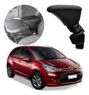 Apoio de braço Fiat Argo material sintético preto c/costura preta