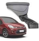 Apoio de braço Fiat Argo tecido cinza c/ costura cinza
