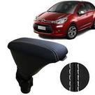Apoio de braço Fiat Argo tecido preto c/costura branca
